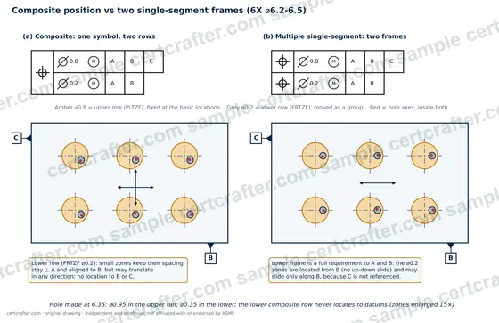Sample figure from the study notes: Hole made at 6.35